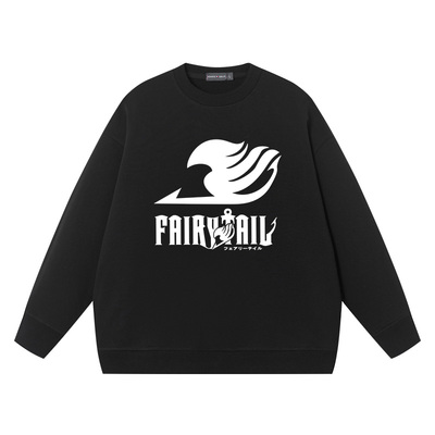 妖精的尾巴衣服卫衣周边fairy tail外套长袖纳兹cos动漫纯棉衣服