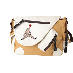 秀洛灌篮高手周边书包安西教练动漫斜挎包帆布单肩包背包男邮差包