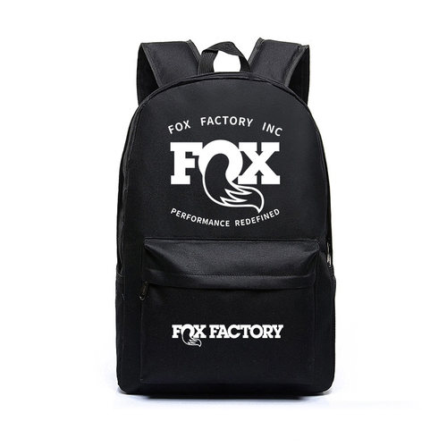 秀洛Fox Racing前叉队版越野山地自行车logo男女双肩背包流行ww
