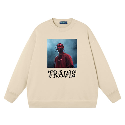 春季TRAVISscott圆领卫衣秀洛