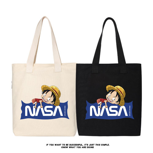 海贼王路飞NASA宇航员帆布包