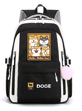 神烦狗双肩包柴犬背包书包