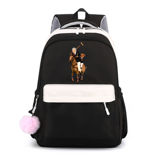 恶搞系列美国马球保罗休闲书包学生双肩包旅行商务电脑双肩背包