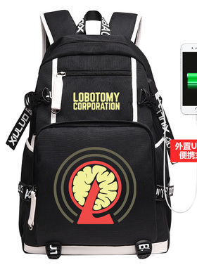 Lobotomy Corp脑叶公司游戏周边书包背包男学生青年大容量双肩包