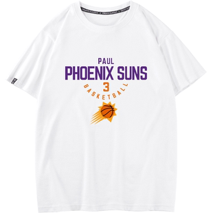秀洛克里斯保罗CP3太阳队T恤训练服3号球衣篮球运动短袖半袖打底