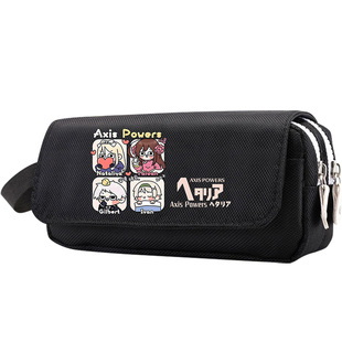 动漫二次元男女学生大容量文具盒APH黑塔利亚周边笔袋亚瑟露西亚
