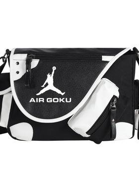 动漫goku孙悟空飞人龙珠周边书包斜挎包帆布单肩背包邮差包帆布包