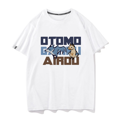 秀洛短袖休闲男印花T恤