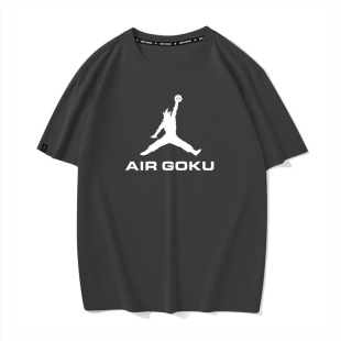 搞笑动漫goku龙珠孙悟空飞人恶搞四星球T恤短袖 体恤 男女打底半袖