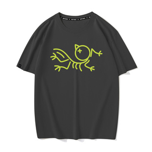 美式恶搞始祖小鸡趣味搞笑短袖t恤男夏季新款纯棉宽松圆领半袖