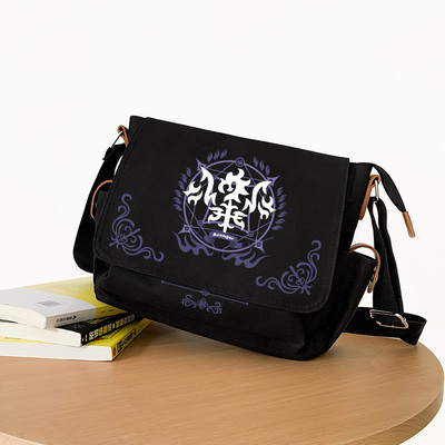 秀洛Fate/zero英灵印记Saber亚瑟王单肩包书包初中生骑行包斜挎包