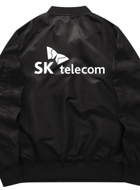 秀洛S15世界赛LPL出征服SKT T1战队队服FAKER同款夹克飞行服