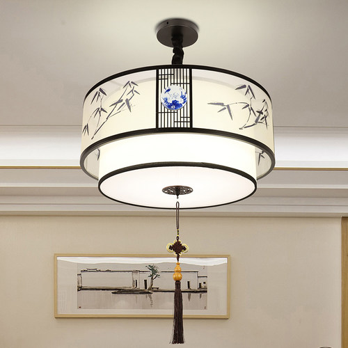 新中式餐厅吊灯茶餐厅会所灯笼