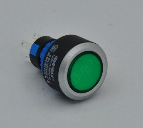LAS1-AWY-11/24V 220V 红波按钮 22mm 自复带灯按钮