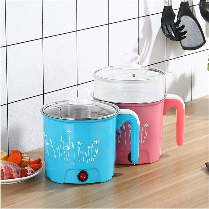 小电锅电煮锅1.8L多功能电火锅电热锅学生宿舍小功率煮面电锅