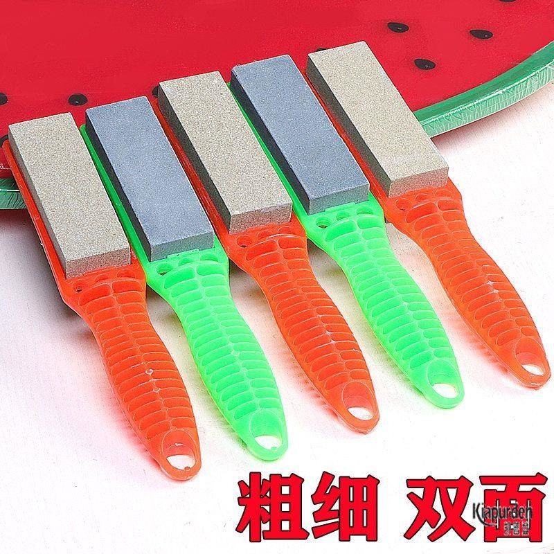 带手柄多功能粗细双面快速磨刀石小巧便携式家用厨房磨刀棒磨刀器