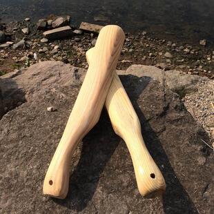 木头棒槌洗衣棒槌木家用锤衣服实木小木棒圆棍长捣衣拍打揉搓棒洗