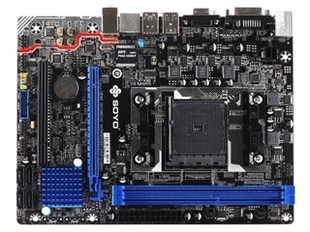 GeFeng V2.0 梅捷SY 全固版 DDR3全集成FM2主板 A68M全固版