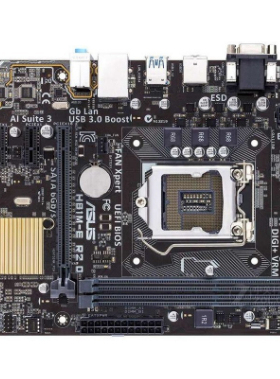 ●GeFeng●Asus/华硕 H81M-E R2.0 1150针DDR3全集成主板 小板