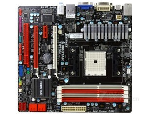 GeFeng DDR3全集成FM1主板 biostar TA75M USB3.0 映泰