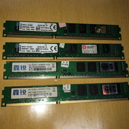 ●GeFeng●金士顿4GB DDR3 1600（KVR16N11S8/4）台式机内存