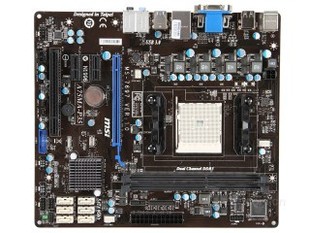 微星A75MA P35 DDR3全集成FM1主板MS VER MSI 7697 1.0 GeFeng