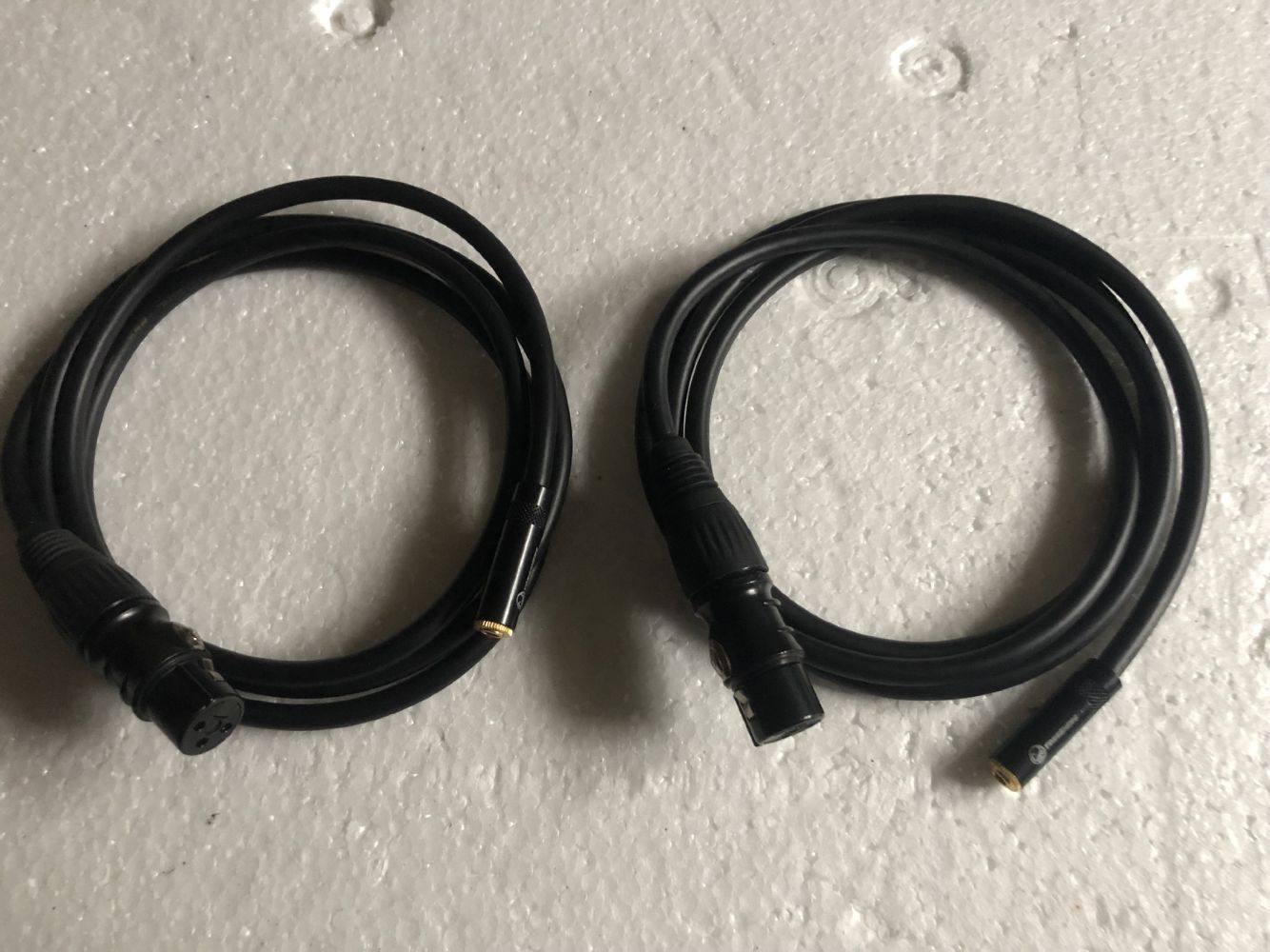 ●GeFeng●秋叶原3.5mm母转卡侬母电容麦克风音频线 1.5米