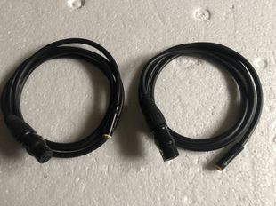 1.5米 秋叶原3.5mm母转卡侬母电容麦克风音频线 GeFeng