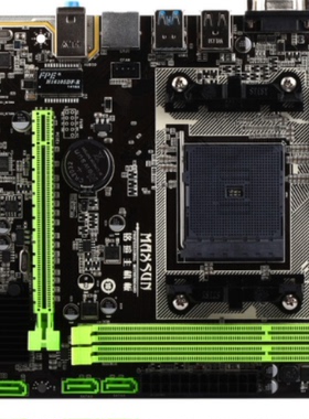 ●GeFeng●铭瑄MS-A68GL+ 全固版/M.2/M.3 DDR3全集成FM2+主板