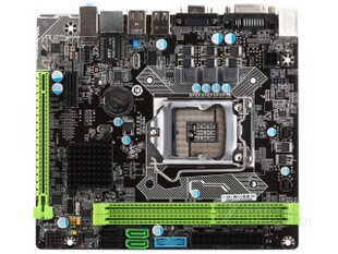 1150针DDR3全集成H81主板 H81M全固 铭瑄MS 支持双核 GeFeng