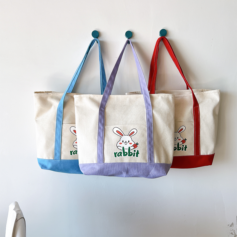 大容量帆布包女旅行包休闲托特包手提购物袋女包手提包帆布袋定制