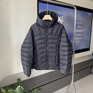 佐泽爆款韩系冬季男排骨保暖羽绒服连帽拉链青年外套90绒面包服潮