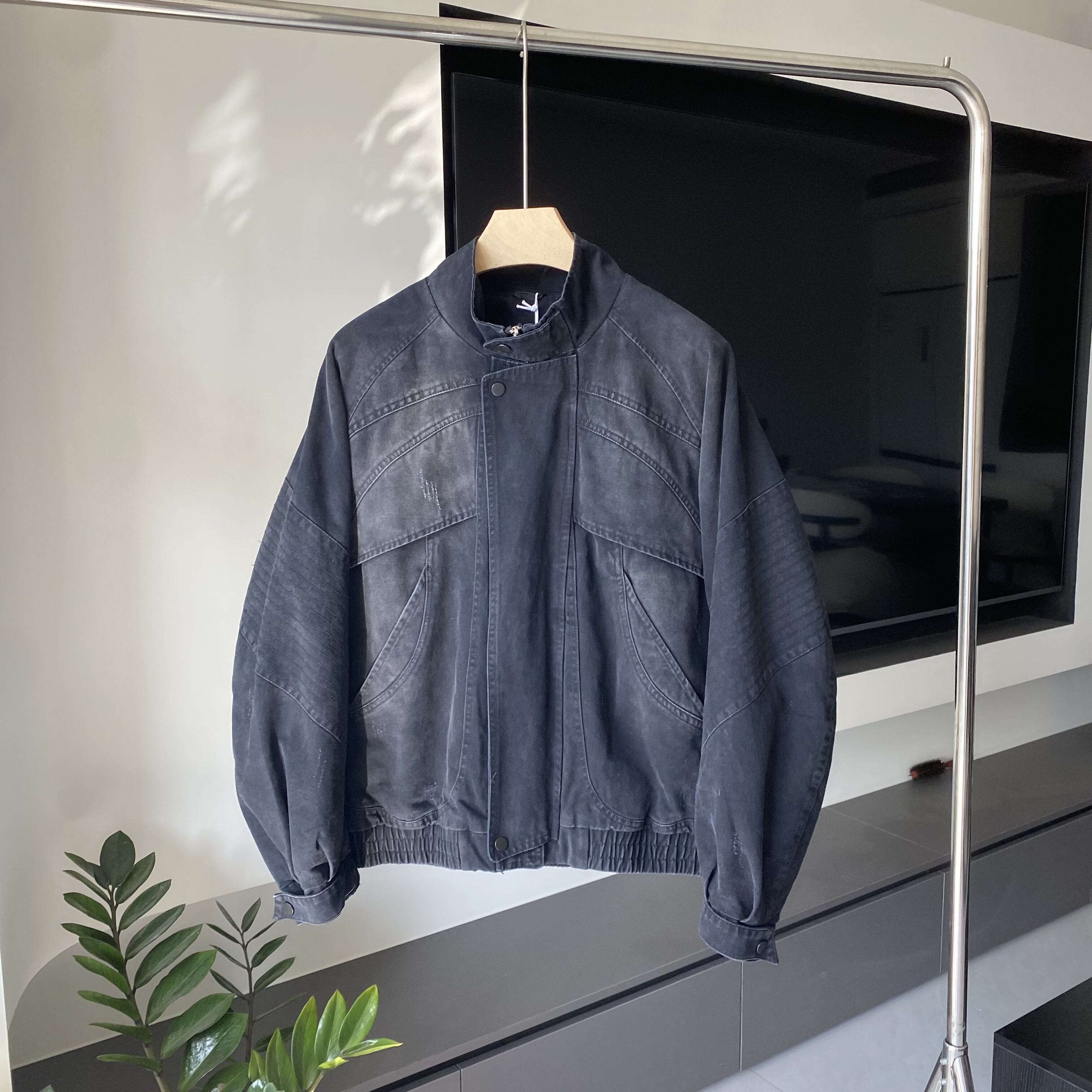 秋冬韩系复古做旧牛仔棉外套男潮牌加棉保暖棉衣宽松休闲百搭价格