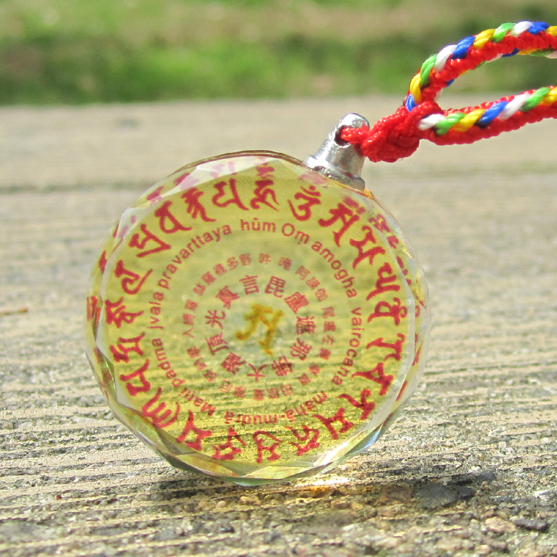 水晶结缘项链吊坠定制