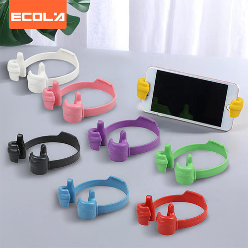 宜客莱（ECOLA）拇指手机支架颜色随机MOB002