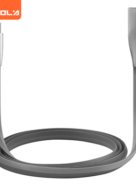 宜客莱（ECOLA）数据线 安卓手机快充电器线电源线 锌合金1米数据线Z10SG深灰色