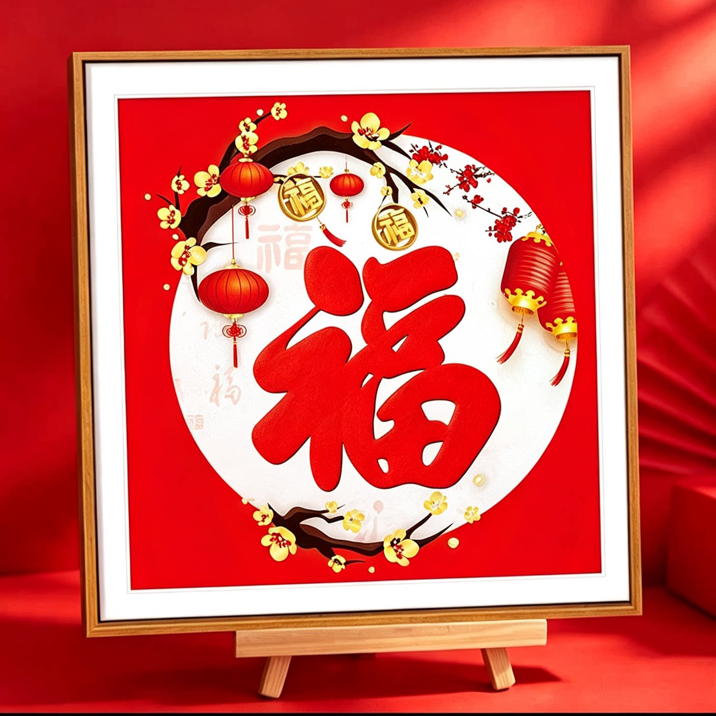 钻石画福十字绣2026新款客厅卧室商铺餐厅高端大气钻石绣5d满钻