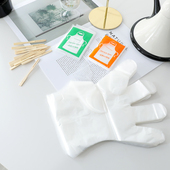 水果签果插竹叉一次性烧烤龙虾pe手套加厚透明塑料薄膜防水围裙