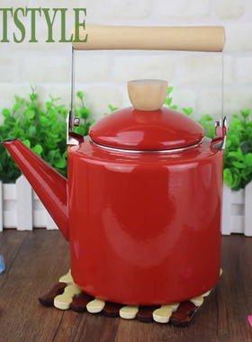 包邮 高档搪瓷水壶 珐琅瓷茶壶 老式茶壶 怀旧搪瓷水壶 定制logo