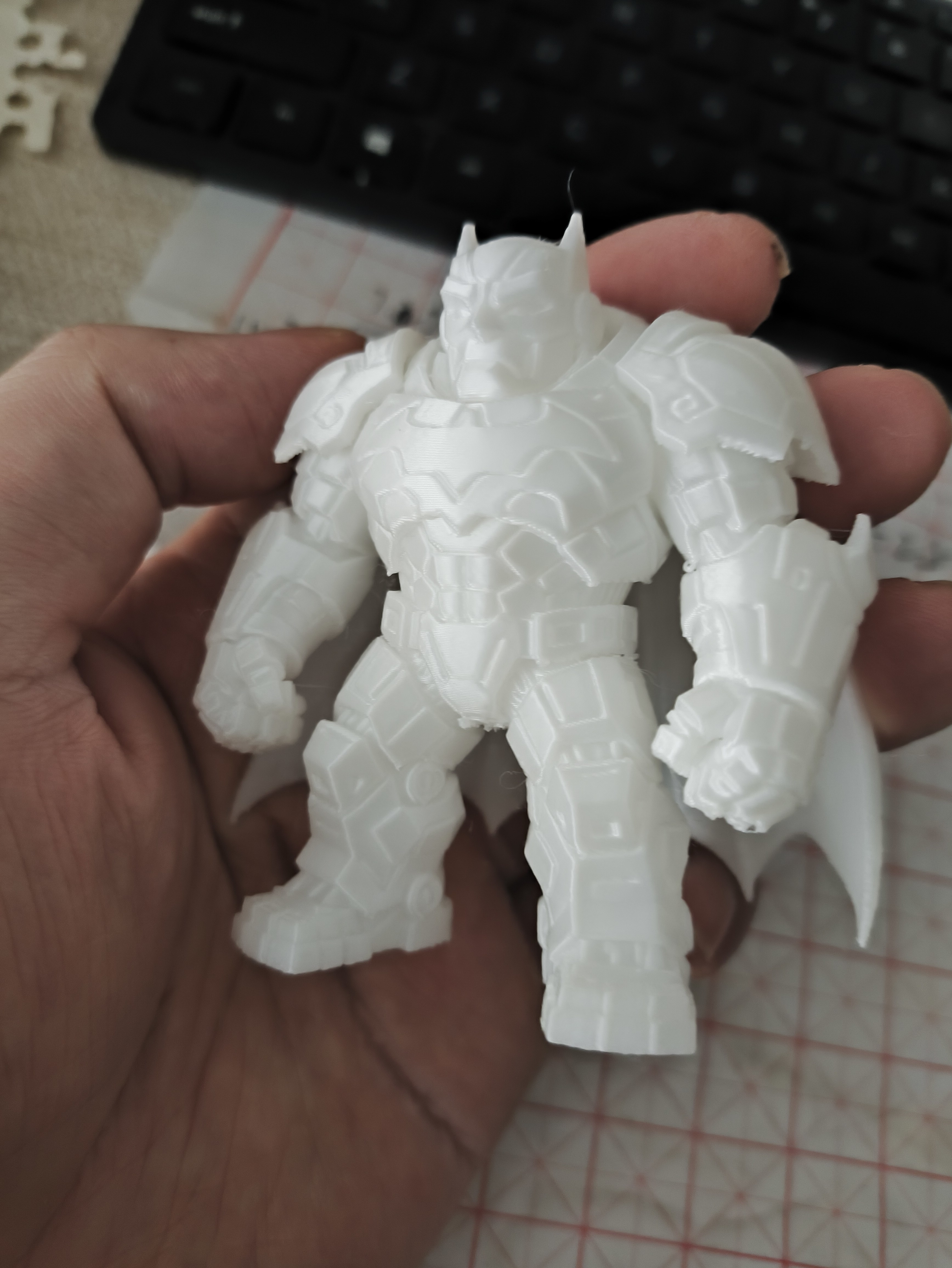 3d打印玩具pla耗材，装甲蝙蝠侠