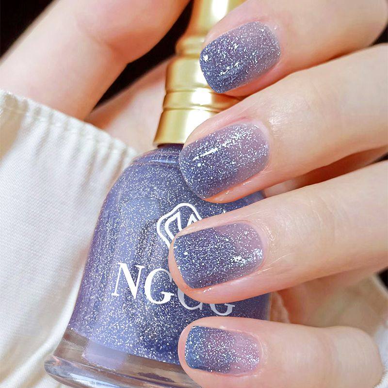 A鸭鸭指甲油免烤快干持久不可剥