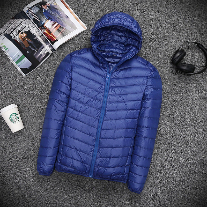 初中学生轻薄保暖外套羽绒服
