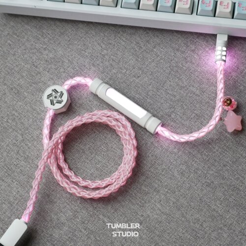 Tumbler星月单晶铜发光航插线