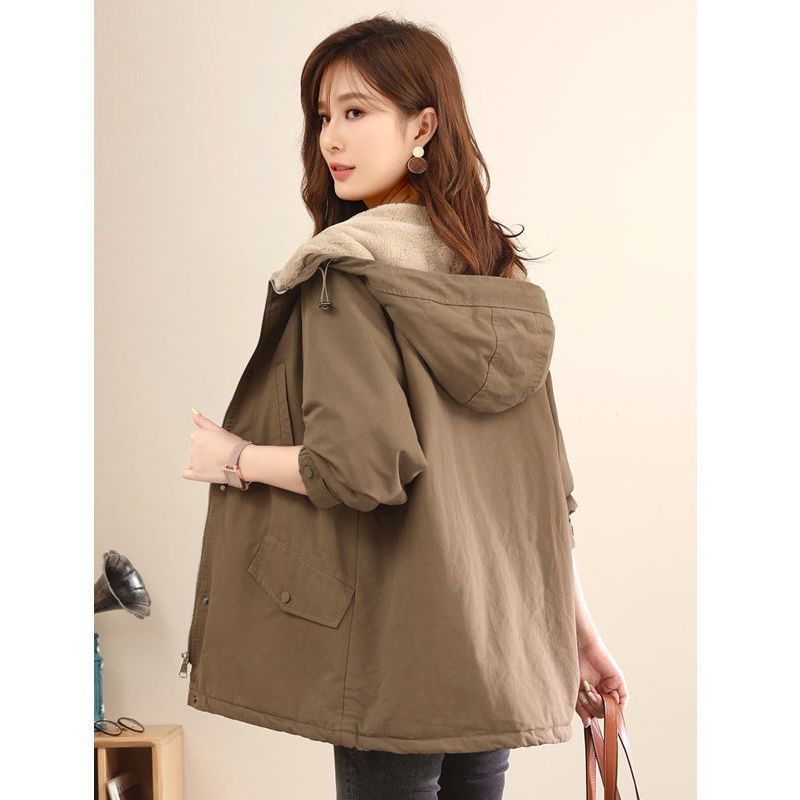 派克服女2025年新款冬季棉衣棉服