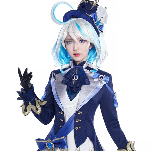 优派瑞原神水神芙宁娜cos服