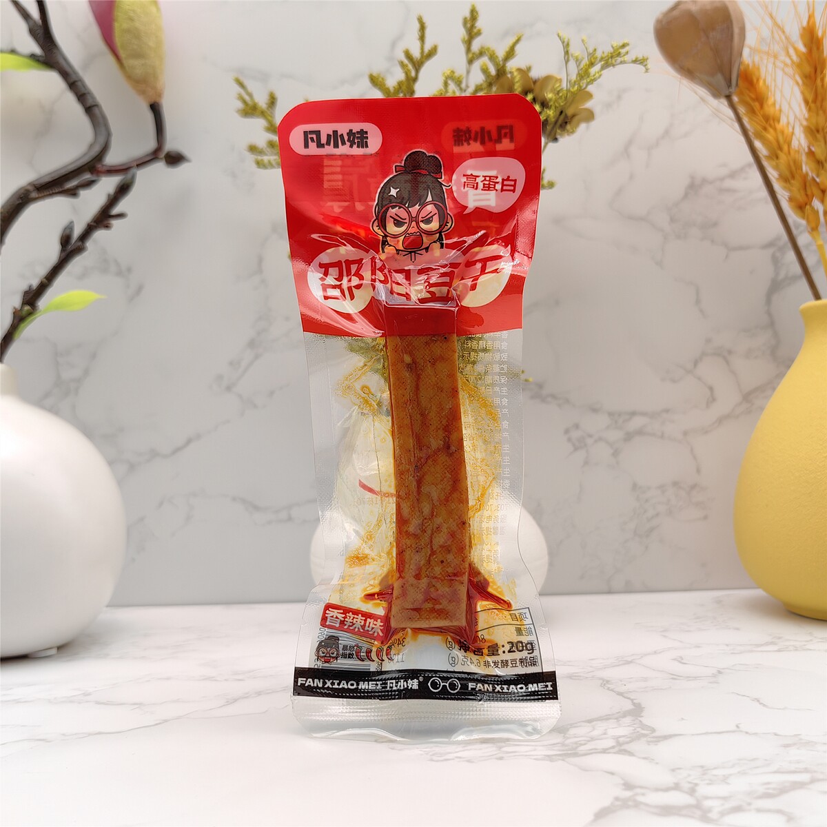 凡小妹香辣味邵阳豆干辣味豆腐干豆制品零食小吃网红零食开袋即食