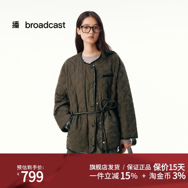 播通勤短款羽绒服2025秋冬新款