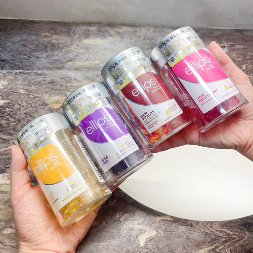 【保税区】印尼Ellips意立诗护发精油胶囊防毛躁修复干枯改善烫染