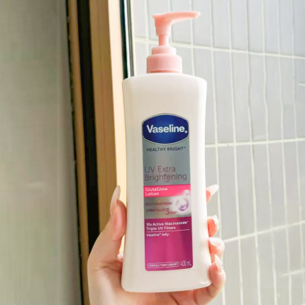 【百亿】Vaseline/凡士林粉色版烟酰胺身体乳400ml*3