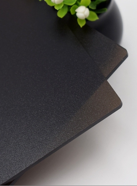 厂家定制茶色pc板  深茶色透明耐力板 黑灰色半透明pc板雕刻折弯